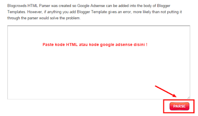 Parse HTML for Blogger XML Templates