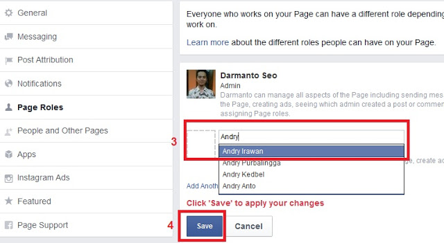 Menambah Admin Pada Fanspage Facebook Menambah Admin Pada Fanspage Facebook